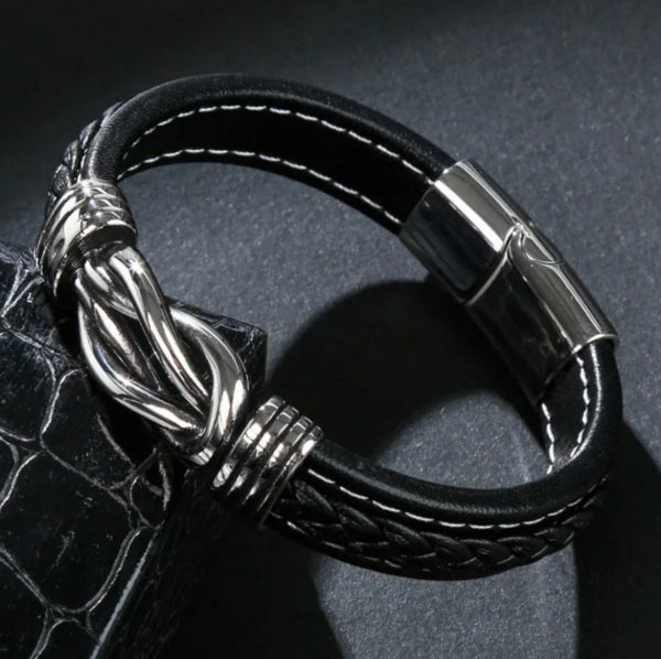 To My Son - Linked Bracelet - I Believe You Message Card Gift