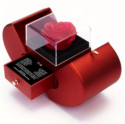 To My Love - Eternal Rose Gift Box - I Am Sorry Message Card Gift