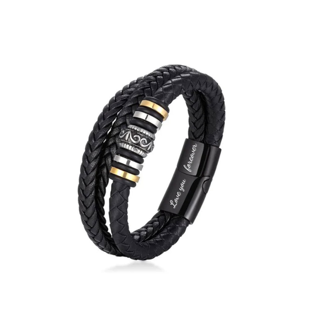To My Son - Love You Forever Bracelet - I Will Always Be There Gift