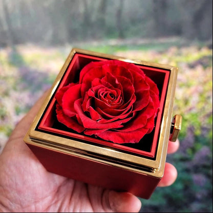 To My Wife - Love knot Necklace Rose Gift Box - You Are the Best Thing