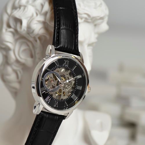 Under This Night Sky - Father's Day Openwork Watch Gift for Dad