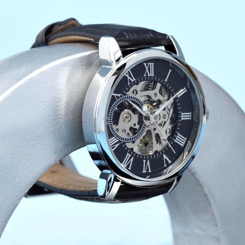 Under This Night Sky - Father's Day Openwork Watch Gift for Dad