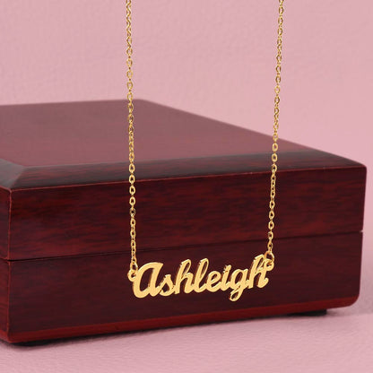 This Old Lion Will Always Have Your Back - Custom Name Necklace Gift for Daughter from Dad