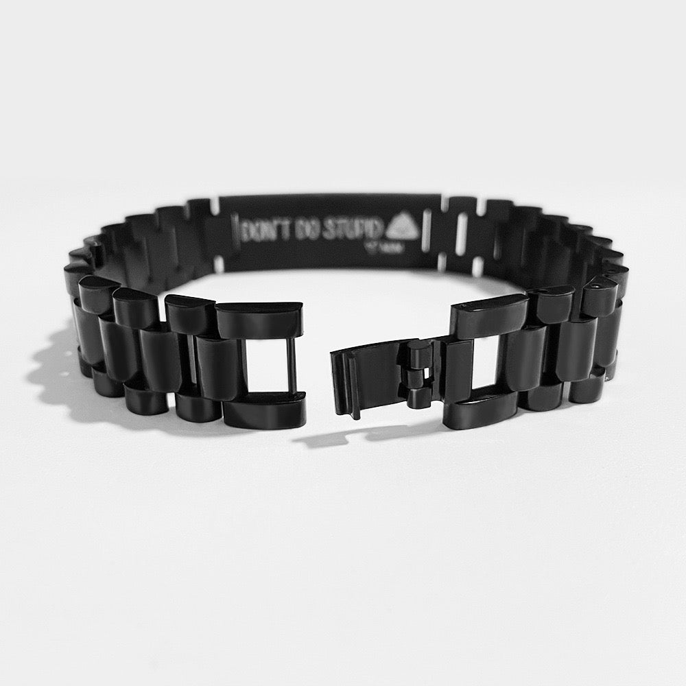 Don’t Do Stupid Sh*t - Heartfelt Bracelet for Son from Mom