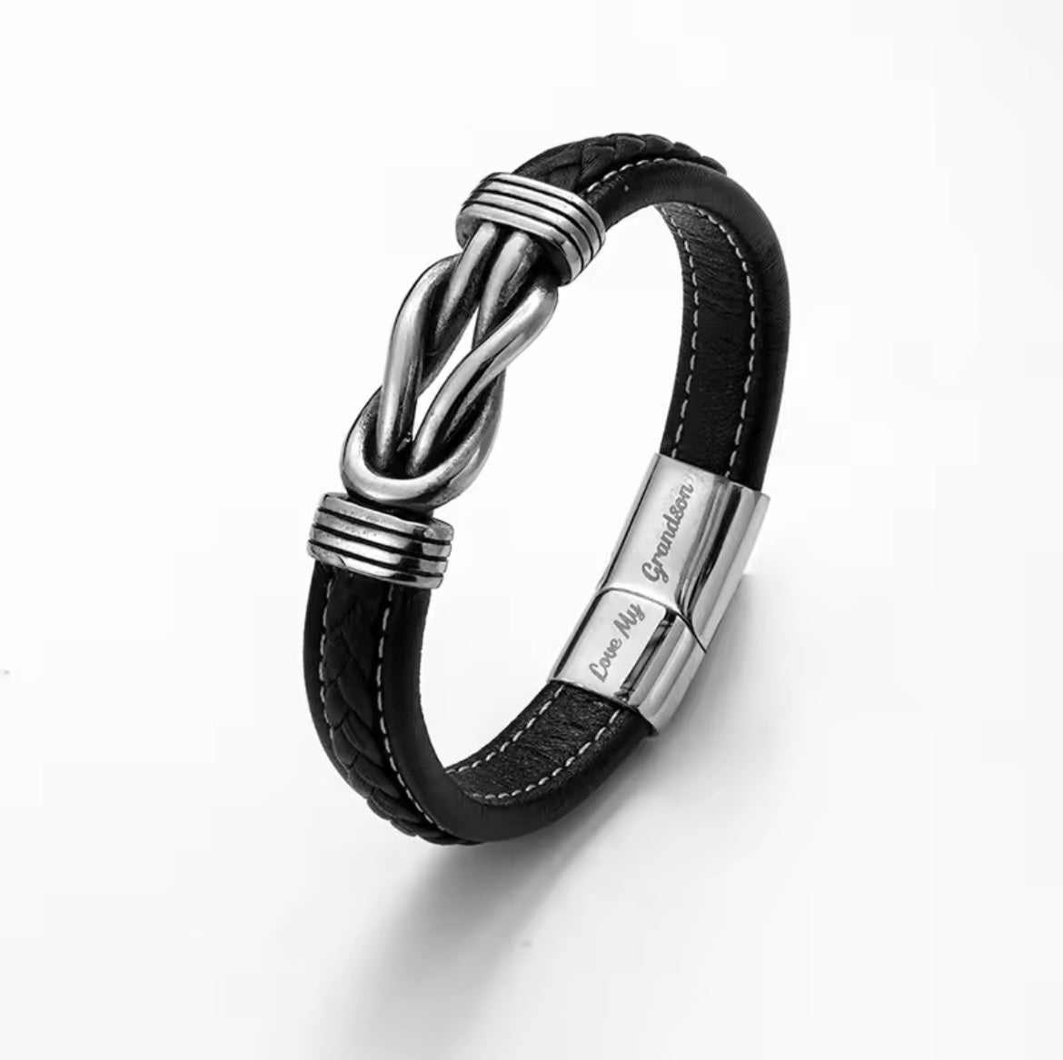 To Grandson - Forever Linked Bracelet - You Are the Most Beautiful Chapter Gift