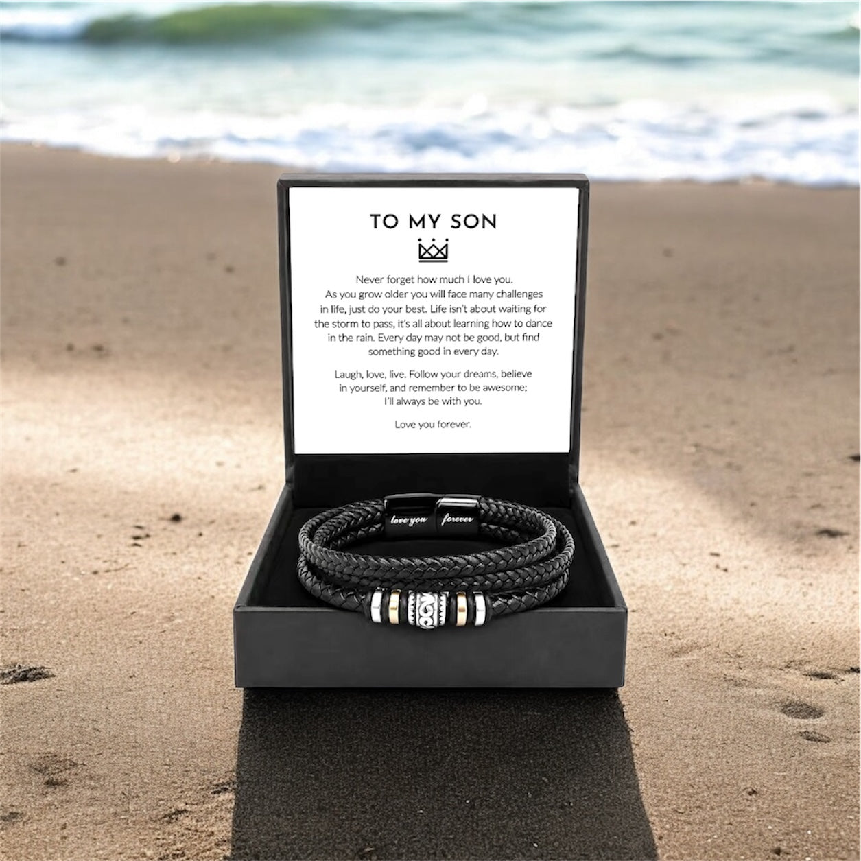 I Will Always Be With You - Bracelet Gift to Son