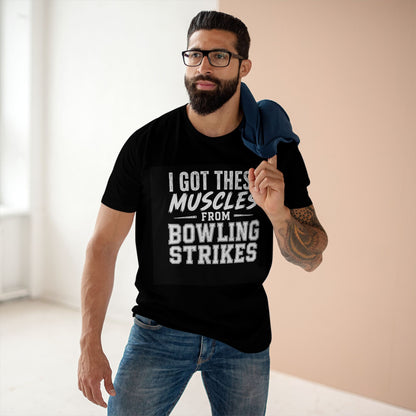 These Muscles Are From Bowling Strikes - Bowling Lover T-Shirt