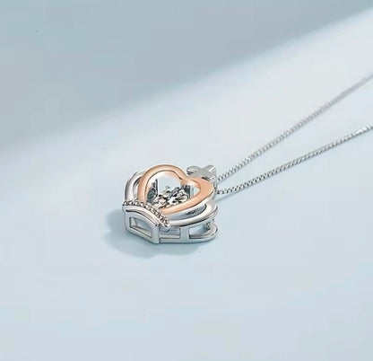 To My Queen - Crown Necklace - Love You Forever Message Card Gift