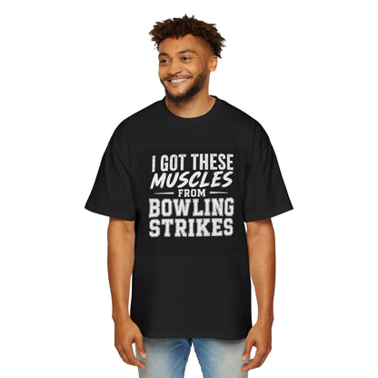 These Muscles Are From Bowling Strikes - Bowling Lover T-Shirt