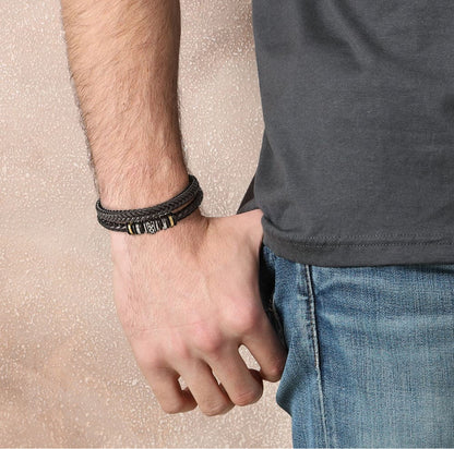 I Will Always Be With You - Bracelet Gift to Son