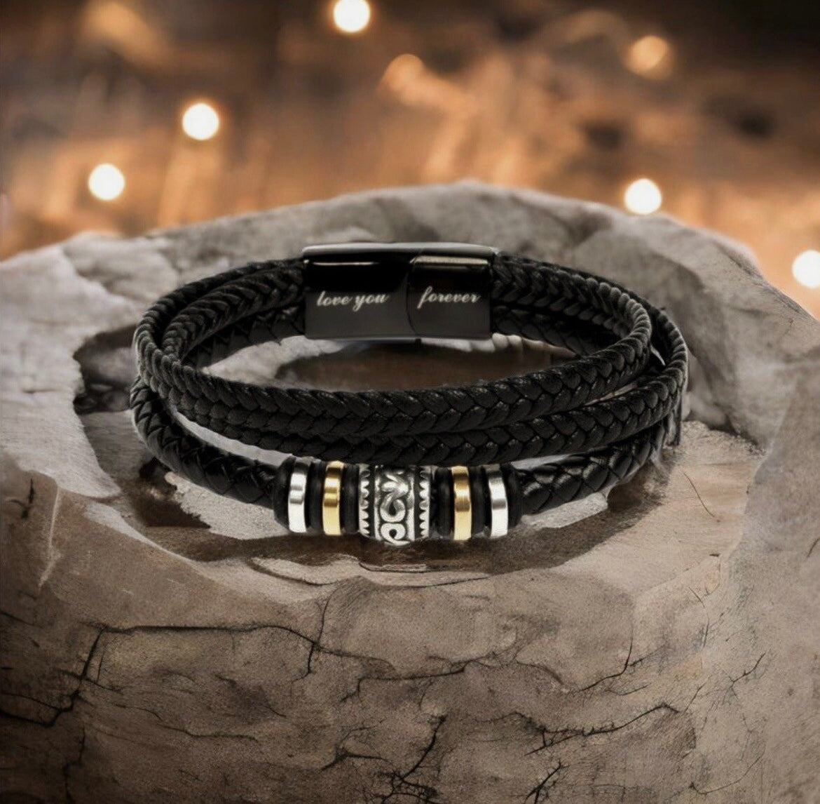 To My Son - Love You Forever Bracelet - I Will Always Be There Gift
