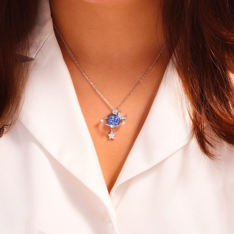 To My Daughter Necklace - You Are the Special Star Message Card Gift