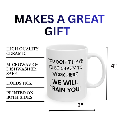 FUNNY Coffee Mug Gift for Tax Professionals 11oz white