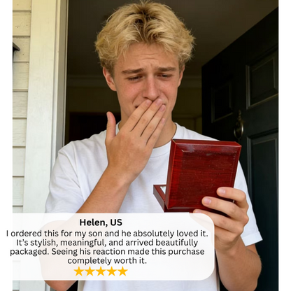 Believe In Yourself - Cross Bracelet Gift for Son