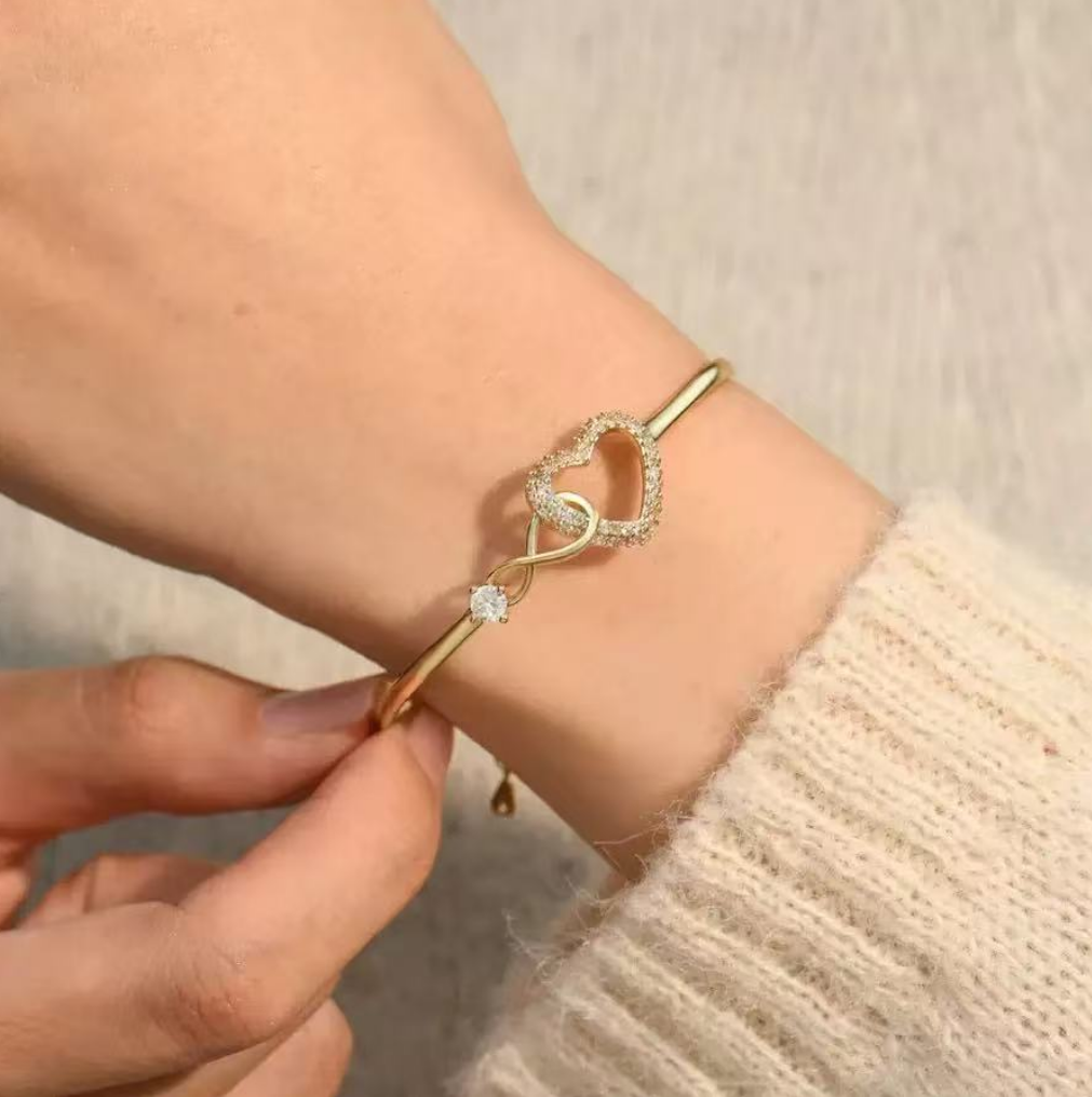 I’ll Always Be Right There In Your Heart - Bracelet Gift for Daughter