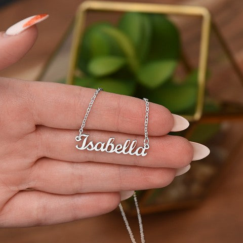 This Old Lion Will Always Have Your Back - Custom Name Necklace Gift for Daughter from Dad