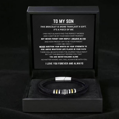 To My Son - Always Be With You Layered Bracelet