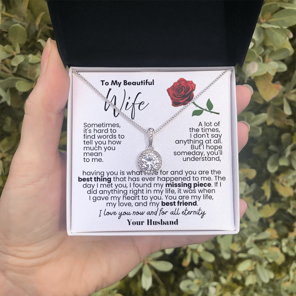 You Are The Best Thing Happened To Me - Necklace Gift for Wife from Husband