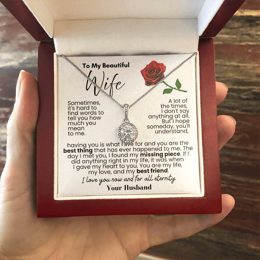 You Are The Best Thing Happened To Me - Necklace Gift for Wife from Husband