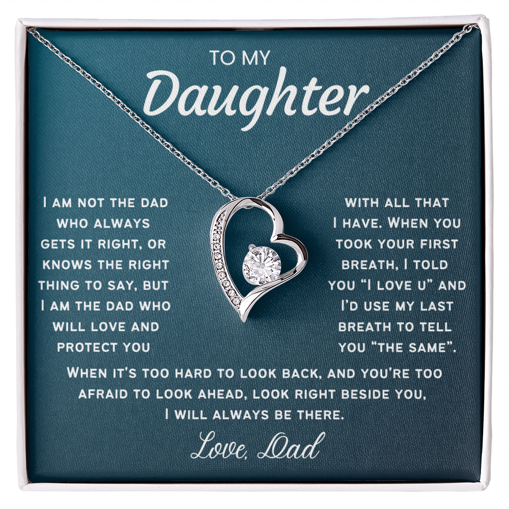 I Will Always Be There - Necklace Gift for Daughter from Dad