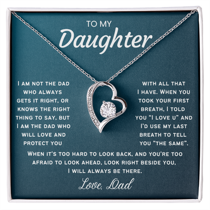 I Will Always Be There - Necklace Gift for Daughter from Dad