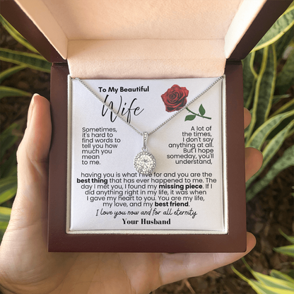 You Are The Best Thing Happened To Me - Necklace Gift for Wife from Husband