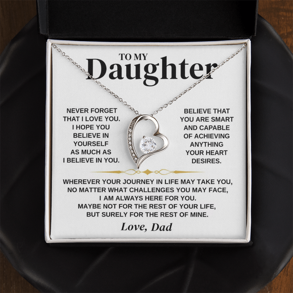I Am Always Here For You - Necklace Gift for Daughter from Dad