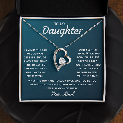 I Will Always Be There - Necklace Gift for Daughter from Dad