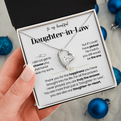 I Am Thankful To Have You In My Life - Necklace for Daughter-in-Law