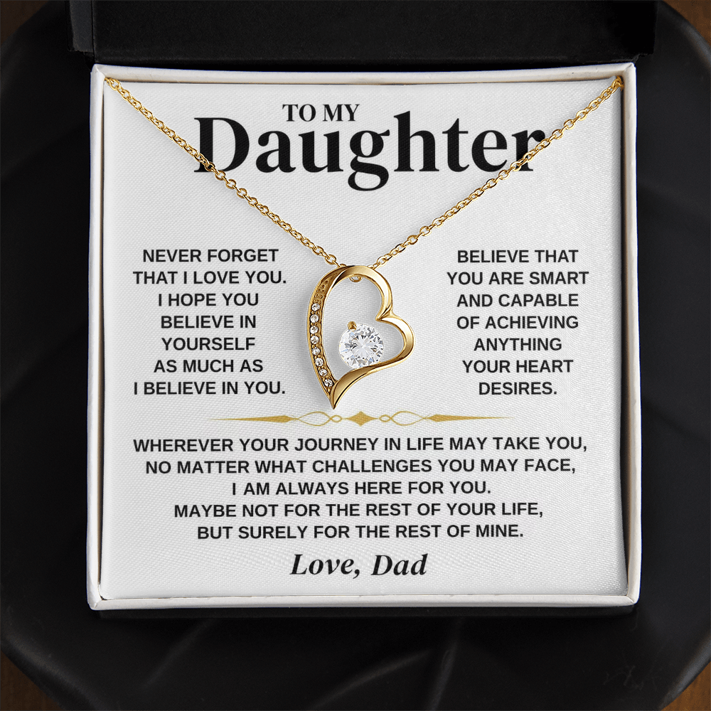 I Am Always Here For You - Necklace Gift for Daughter from Dad