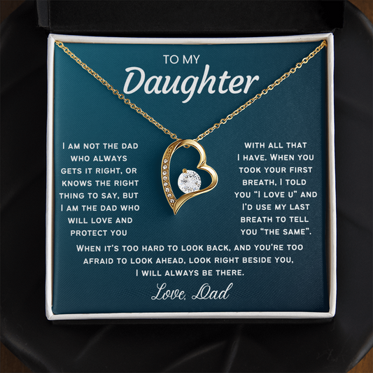 I Will Always Be There - Necklace Gift for Daughter from Dad