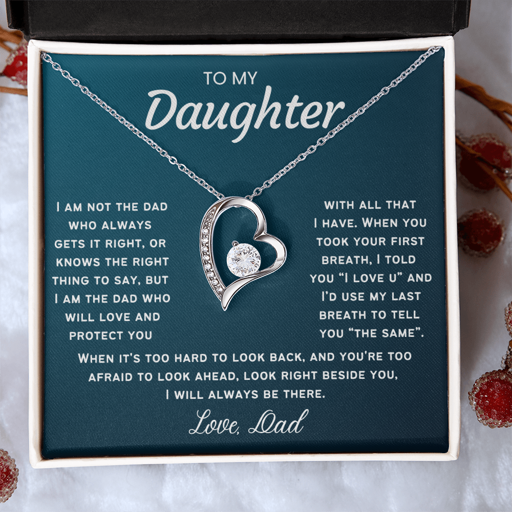 I Will Always Be There - Necklace Gift for Daughter from Dad