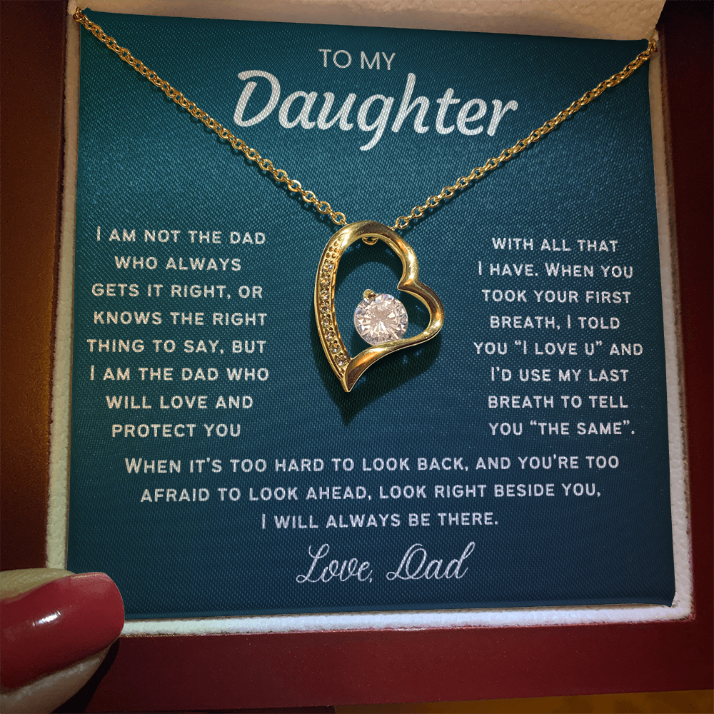 I Will Always Be There - Necklace Gift for Daughter from Dad