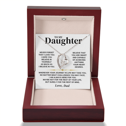 I Am Always Here For You - Necklace Gift for Daughter from Dad