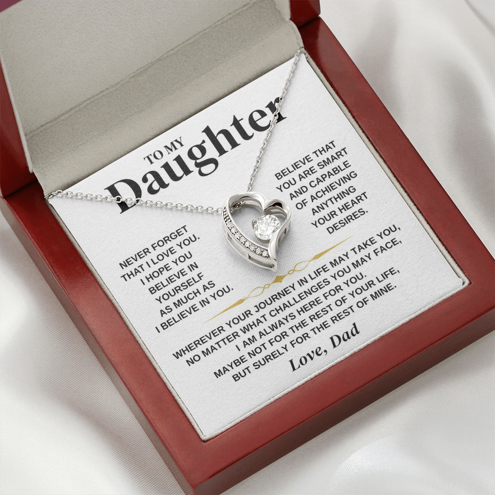 I Am Always Here For You - Necklace Gift for Daughter from Dad