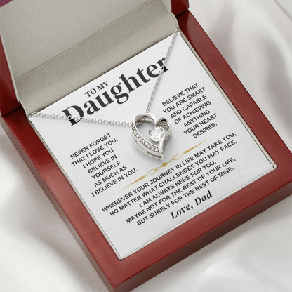 I Am Always Here For You - Necklace Gift for Daughter from Dad