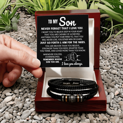 Remember Whose Son You Are - Bracelet Gift to Son