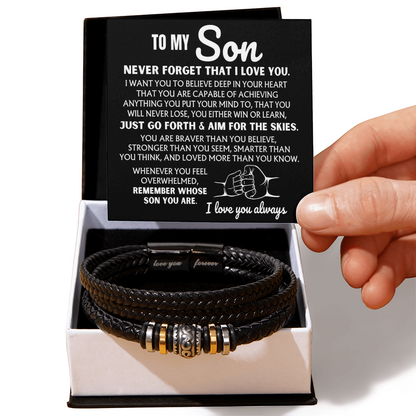 Remember Whose Son You Are - Bracelet Gift to Son