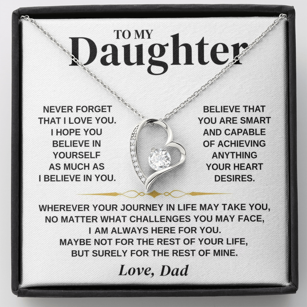 I Am Always Here For You - Necklace Gift for Daughter from Dad
