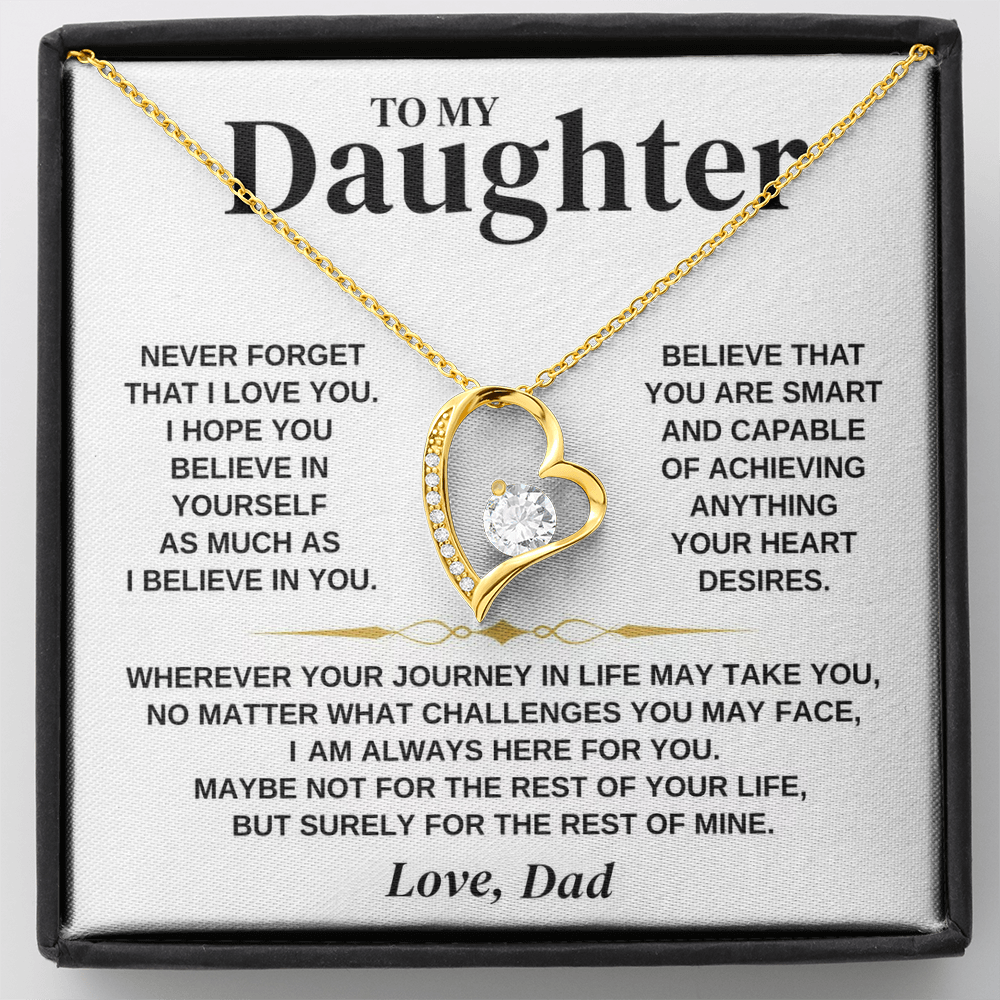I Am Always Here For You - Necklace Gift for Daughter from Dad