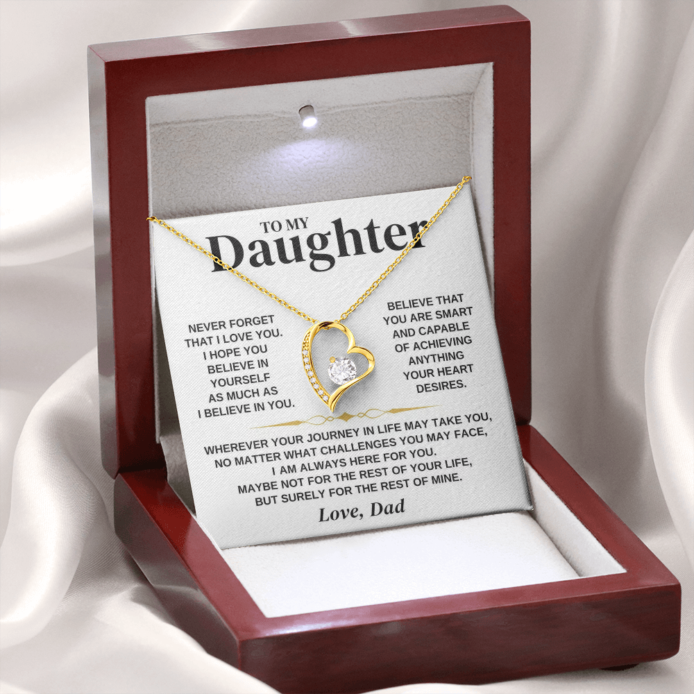 I Am Always Here For You - Necklace Gift for Daughter from Dad