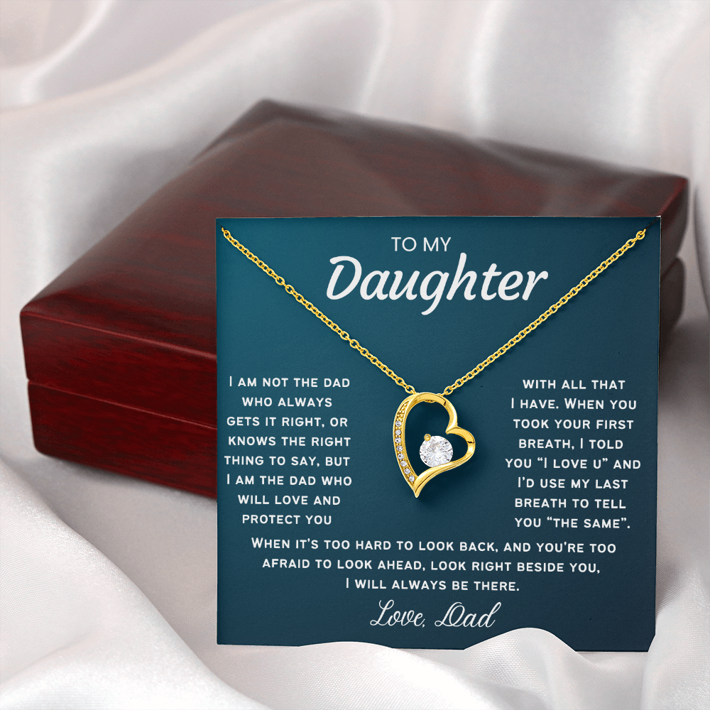I Will Always Be There - Necklace Gift for Daughter from Dad