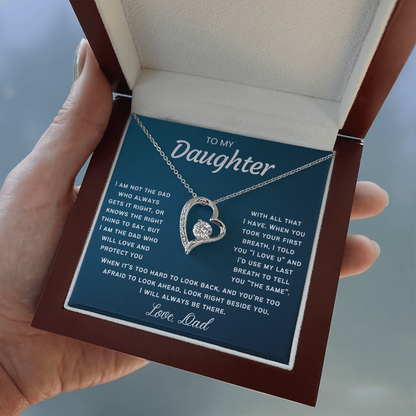 I Will Always Be There - Necklace Gift for Daughter from Dad